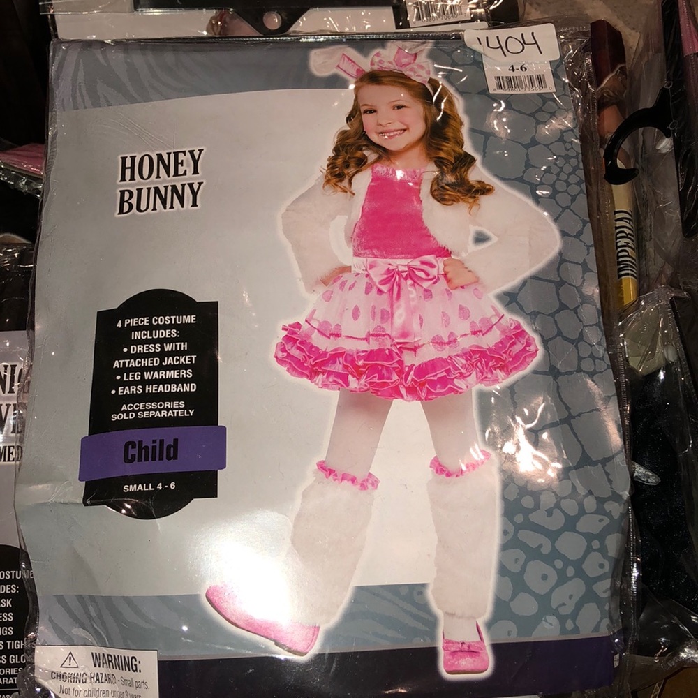 Easter or for Halloween costume- new in pkg.  size: 4-6